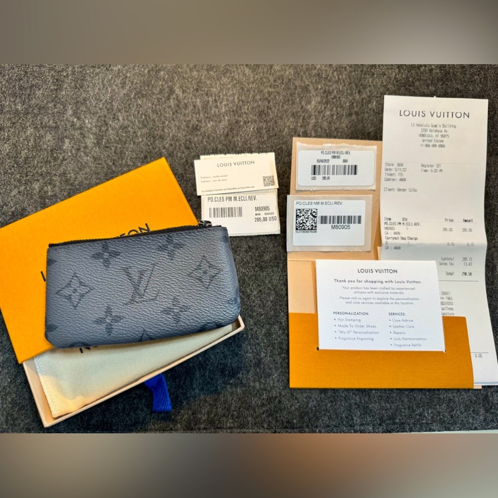 Louis Vuitton Coin/Key Pouch - Picture 5 of 6